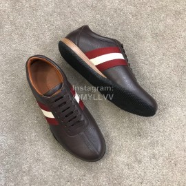 Bally Spring Summer Calf Leather Casual Sneakers For Men 