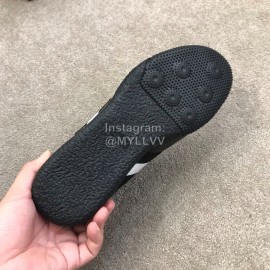 Bally Spring Summer Black Calf Leather Casual Sneakers For Men 