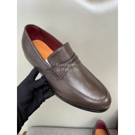 Bally Autumn Winter New Calf Leather Shoes For Men