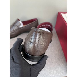 Bally Autumn Winter New Calf Leather Shoes For Men