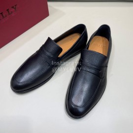 Bally Autumn Winter Black New Calf Leather Shoes For Men