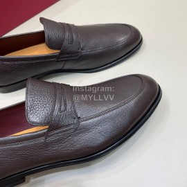 Bally Autumn Winter New Calf Leather Shoes Black For Men