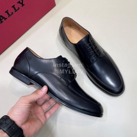 Bally Autumn Winter New Calf Leather Casual Shoes For Men Black