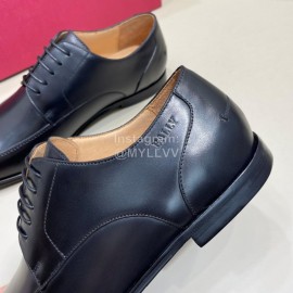 Bally Autumn Winter New Calf Leather Casual Shoes For Men Black