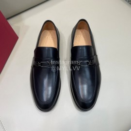 Bally Autumn Winter New Black Calf Leather Casual Shoes For Men