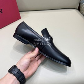 Bally Autumn Winter New Black Calf Leather Casual Shoes For Men