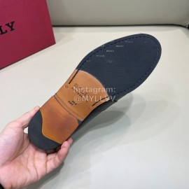 Bally Autumn Winter New Black Calf Leather Casual Shoes For Men