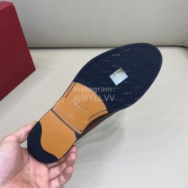 Bally Soft Calf Leather Casual Shoes For Men Black