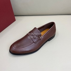 Bally Soft Calf Leather Casual Shoes For Men Brown