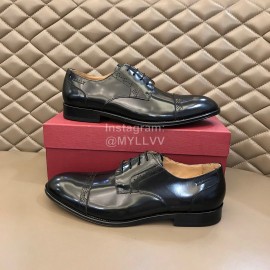 Bally Calf Leather Lace Up Business Shoes For Men 