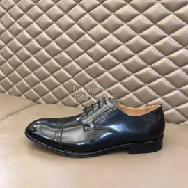 Bally Calf Leather Lace Up Business Shoes For Men 