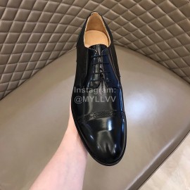 Bally Calf Leather Lace Up Business Shoes For Men 