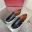 Bally Calf Leather Casual Shoes For Men Black