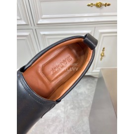 Bally Calf Leather Casual Shoes For Men Black