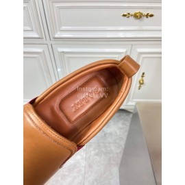 Bally Calf Leather Casual Shoes For Men Brown