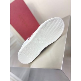 Bally Calf Leather Casual Shoes For Men White