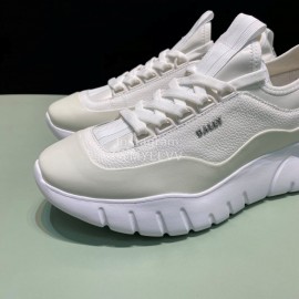 Bally Bikki Light Leather Casual Sneakers For Men White