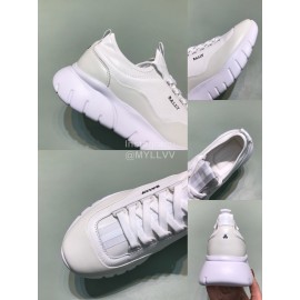 Bally Bikki Light Leather Casual Sneakers For Men White