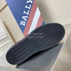 Bally Black Cowhide Classic High Top Casual Shoes For Men