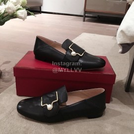 Bally Spring Fashion Calfskin Shoes For Women Black