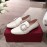 Bally Spring Fashion Calfskin Shoes For Women White