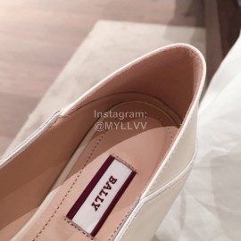 Bally Spring White Fashion Calfskin Shoes For Women 