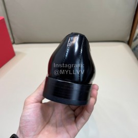 Balmain New Black Calf Leather Lace Up Shoes For Men