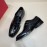 Balmain Black Calf Leather Lace Up New Shoes For Men