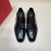 Balmain Calf Leather Lace Up Shoes For Men Black