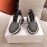 Balmain New Thick Soled Casual Sneakers For Women Gray