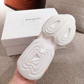 Balmain New Black Thick Soled Casual Sneakers For Women