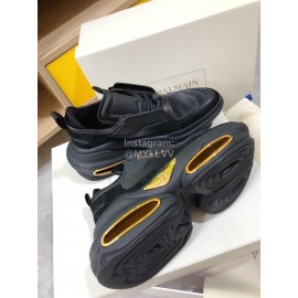 Balmain Fashion Thick Soled Casual Sneakers For Women Black