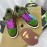 Bape Sta Leather Casual Sneakers Green