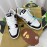 Bape Sta Leather Casual Sneakers White