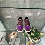 Bape Sta Casual Sneakers For Men And Women Purple