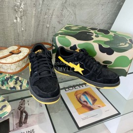 Bape Sta Fashion Sneakers Green For Men And Women Black