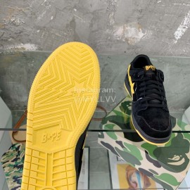 Bape Sta Fashion Sneakers Green For Men And Women Black