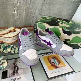 Bape Sta Fashion Sneakers Green For Men And Women Gray