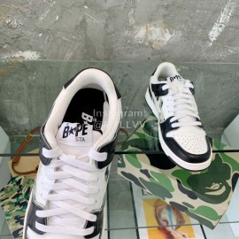 Bape Sta Fashion Sneakers Green For Men And Women White