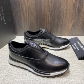 Berluti Fast Track Torino Calf Leather Sneakers For Men Black