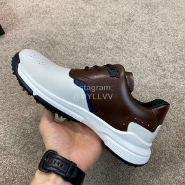 Berluti Calf Leather Stellar Sneakers For Men White