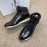 Berluti Fashion Calf Leather High Top Boots For Men Black