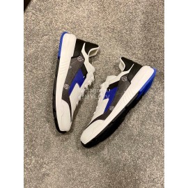 Berluti Fashion Calf Leather Sneakers For Men Blue