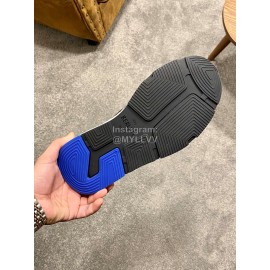 Berluti Fashion Calf Leather Sneakers For Men Blue