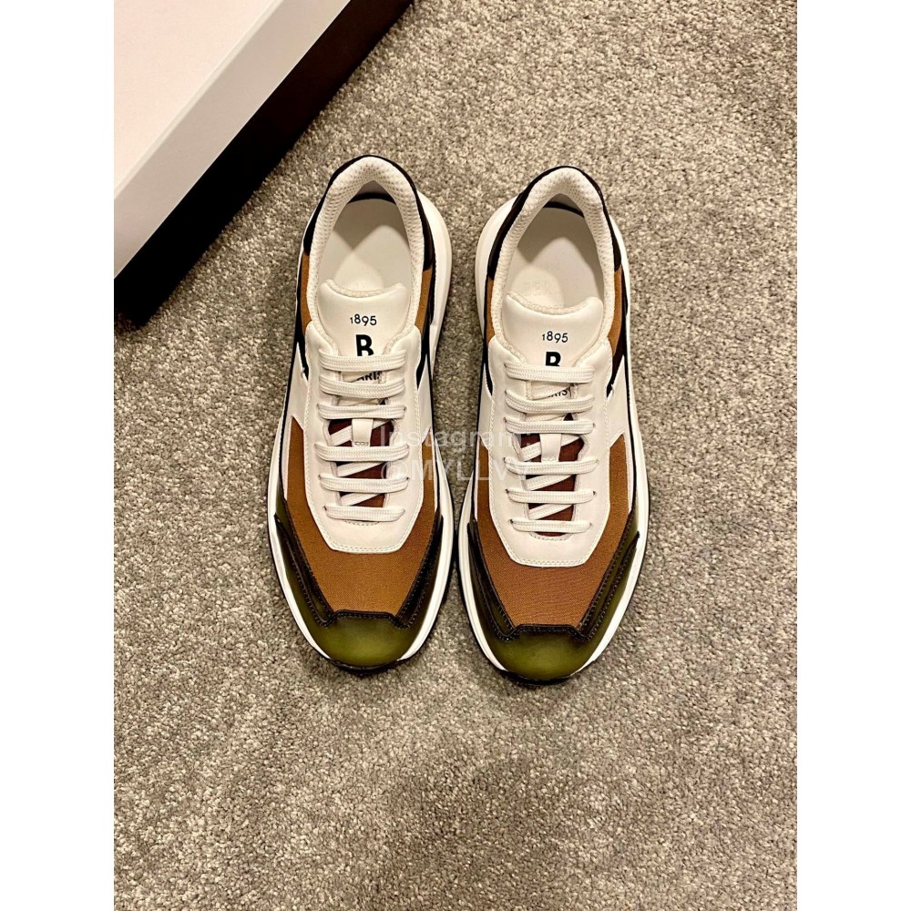 Berluti Fashion Calf Leather Sneakers For Men Green