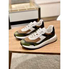 Berluti Fashion Calf Leather Sneakers For Men Green