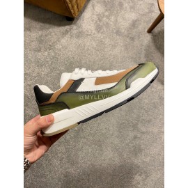 Berluti Fashion Calf Leather Sneakers For Men Green