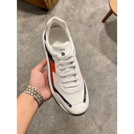 Berluti Fashion Calf Leather Sneakers For Men Orange