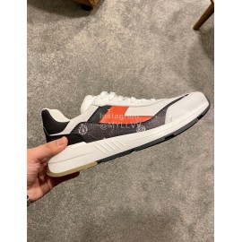 Berluti Fashion Calf Leather Sneakers For Men Orange