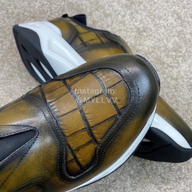 Berluti New Calf Leather Sneakers For Men Brown